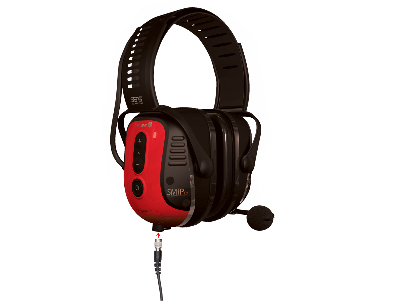 Noise Cancelling Radio Communication Headsets / Earmuffs Sensear